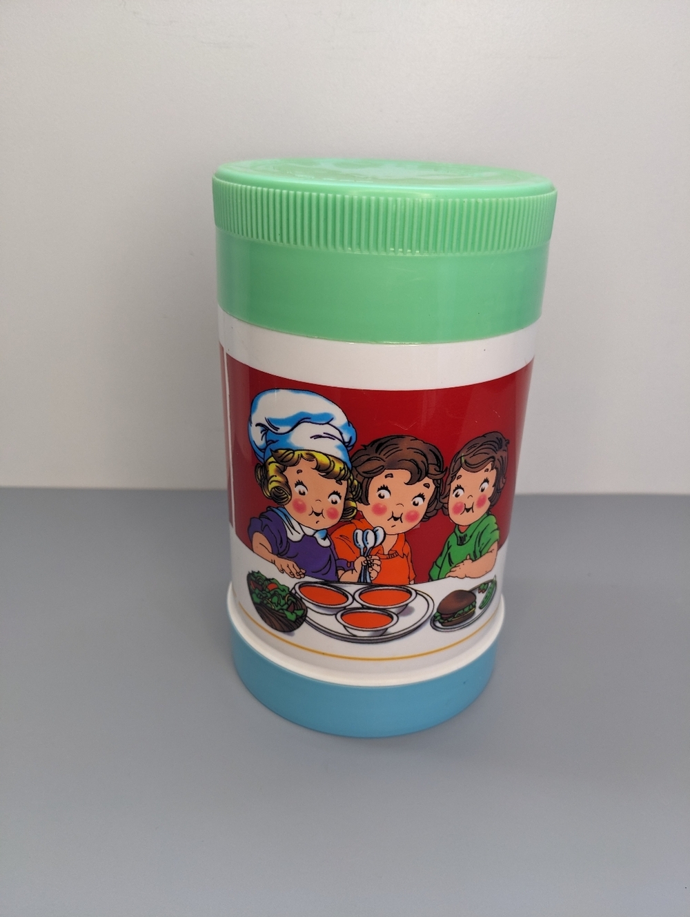Campbells 90s Robins Donuts Premium Soup Container Vintage Canadian Colab